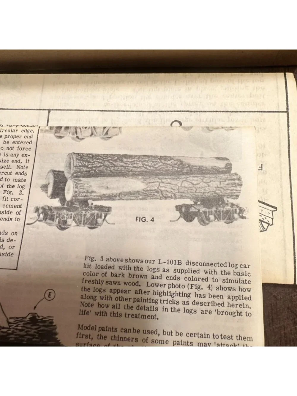 Kadee HO Scale Disconnected Log Car Kit L-101-B